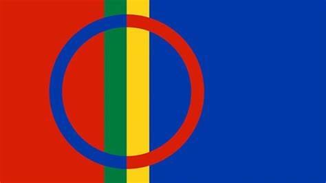 Samisk flagg på lager - Flaggstangspesialisten kvalitetsflagg