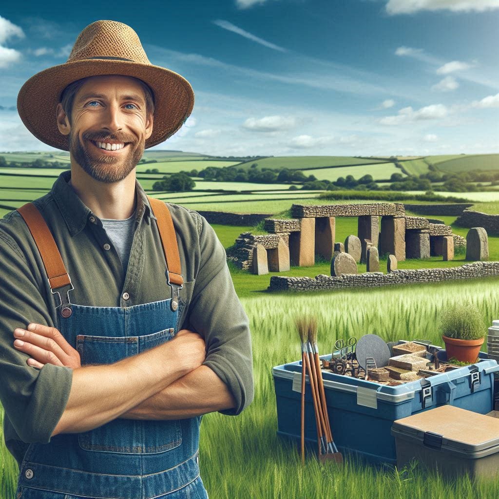 gårdbruker og arkeologisk kulturminne