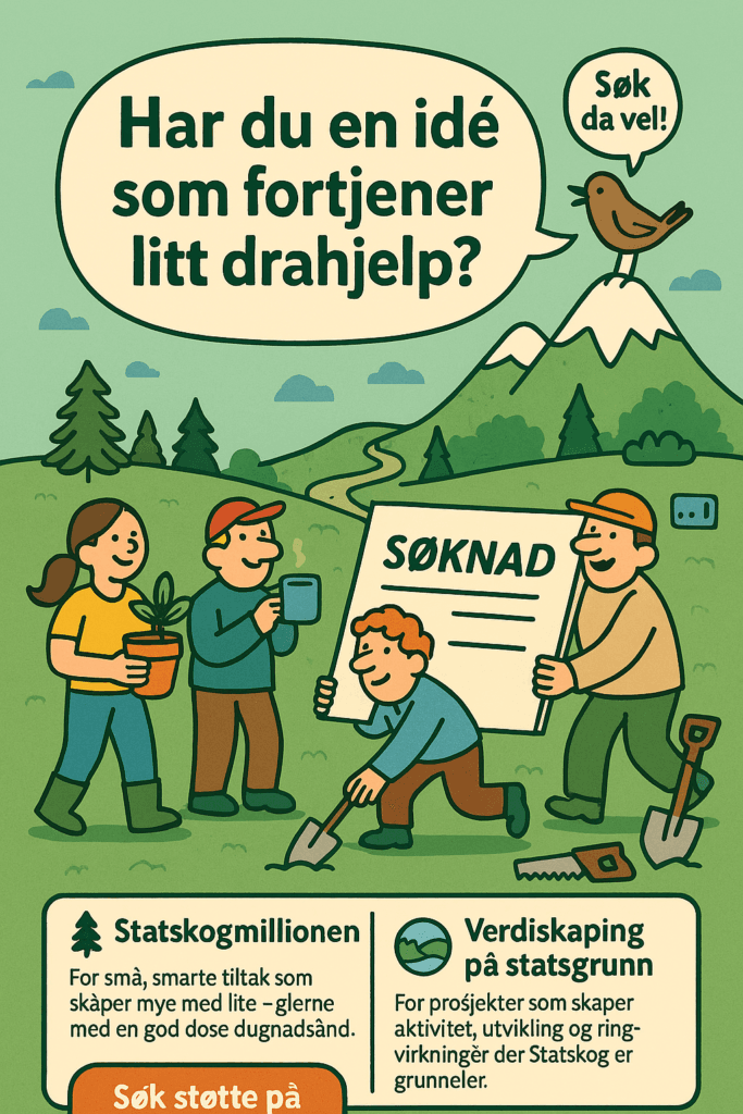 A playful, nature-in