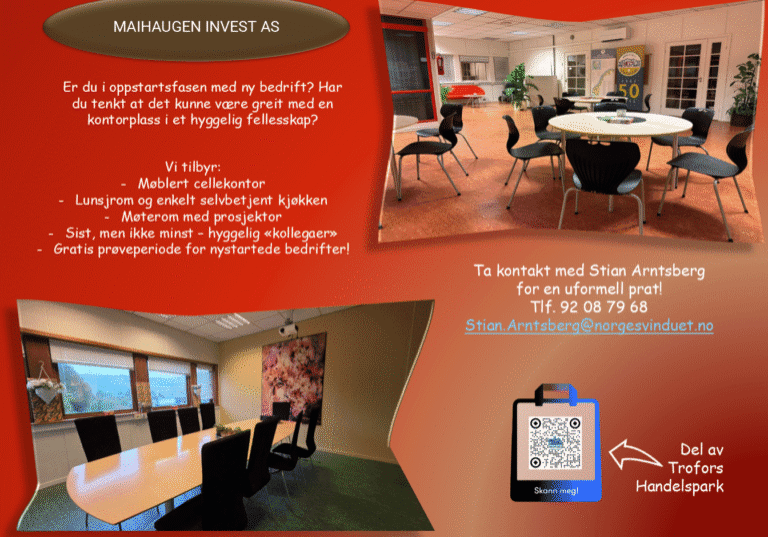 Kontorplass Sentrum Næringshage